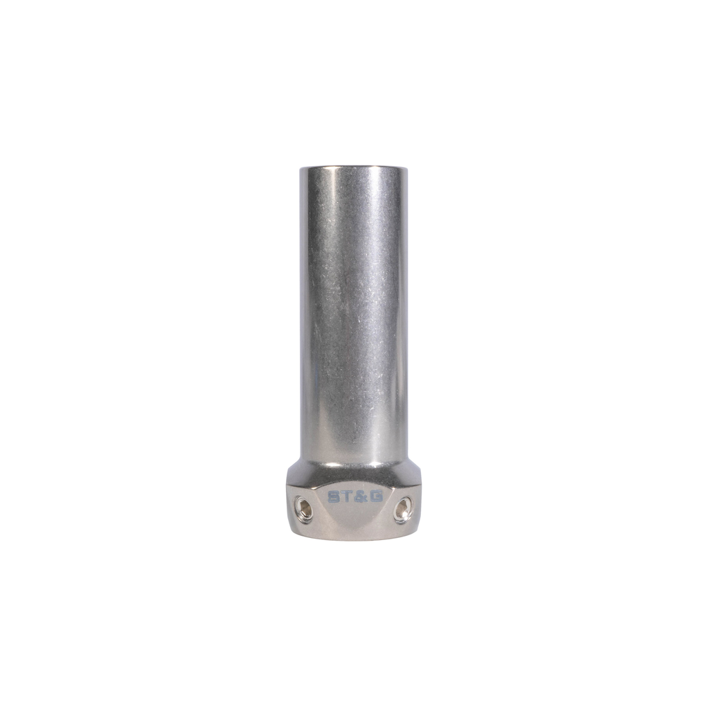 Tube with Pyramid Receiver, 100mm, Ti