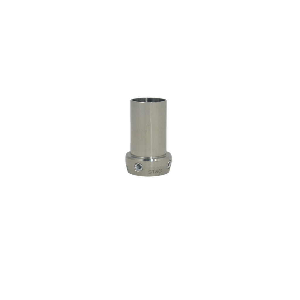 Tube with Pyramid Receiver, 60mm, SS