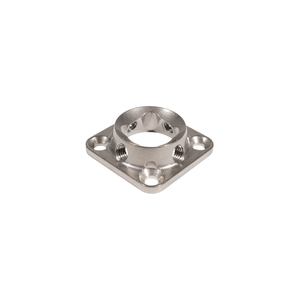 [1218A] 4 Hole Connector, Receiver, Al