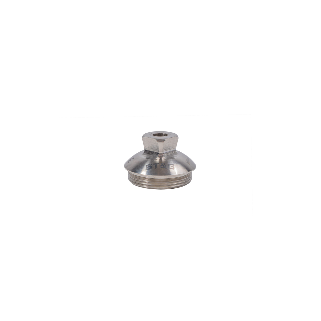 [1225T] Rotating Pyramid with Hole, Ti