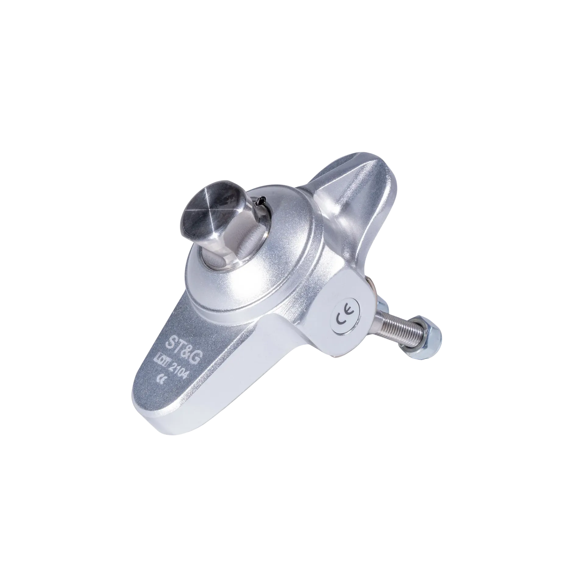 [1233A] Single Axis Foot Adapter, Al, Large