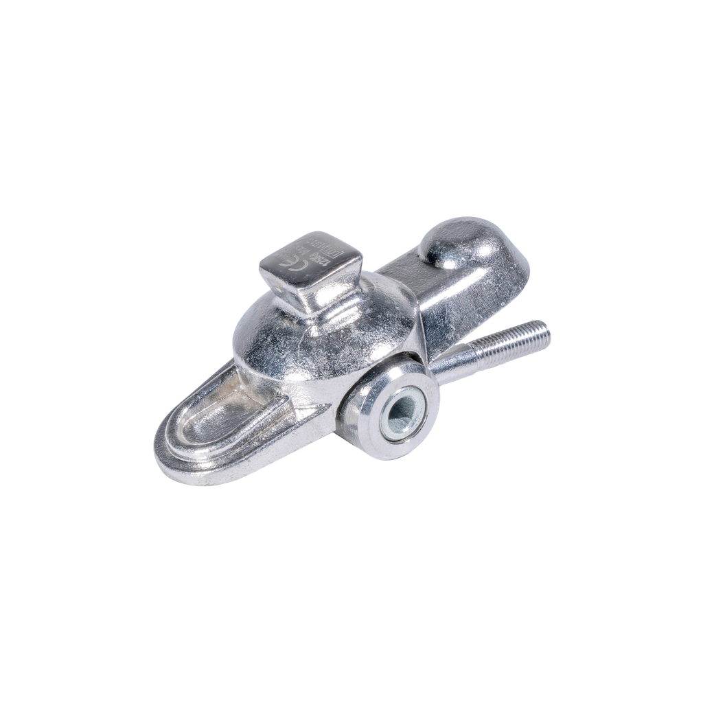 [1233S] Single Axis Foot Adapter, SS, Large