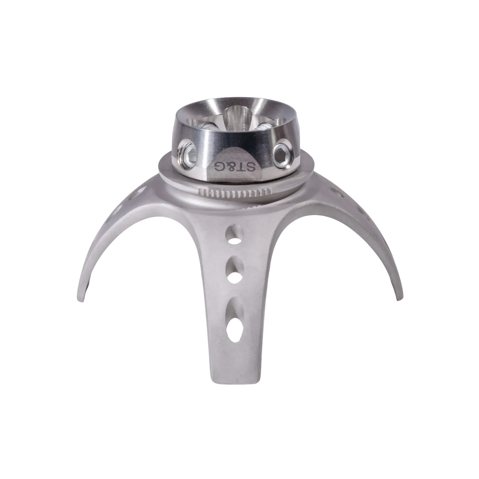 [1253] SS 3 Prong Base with Ti Rotating Receiver (1221S & 1216T)