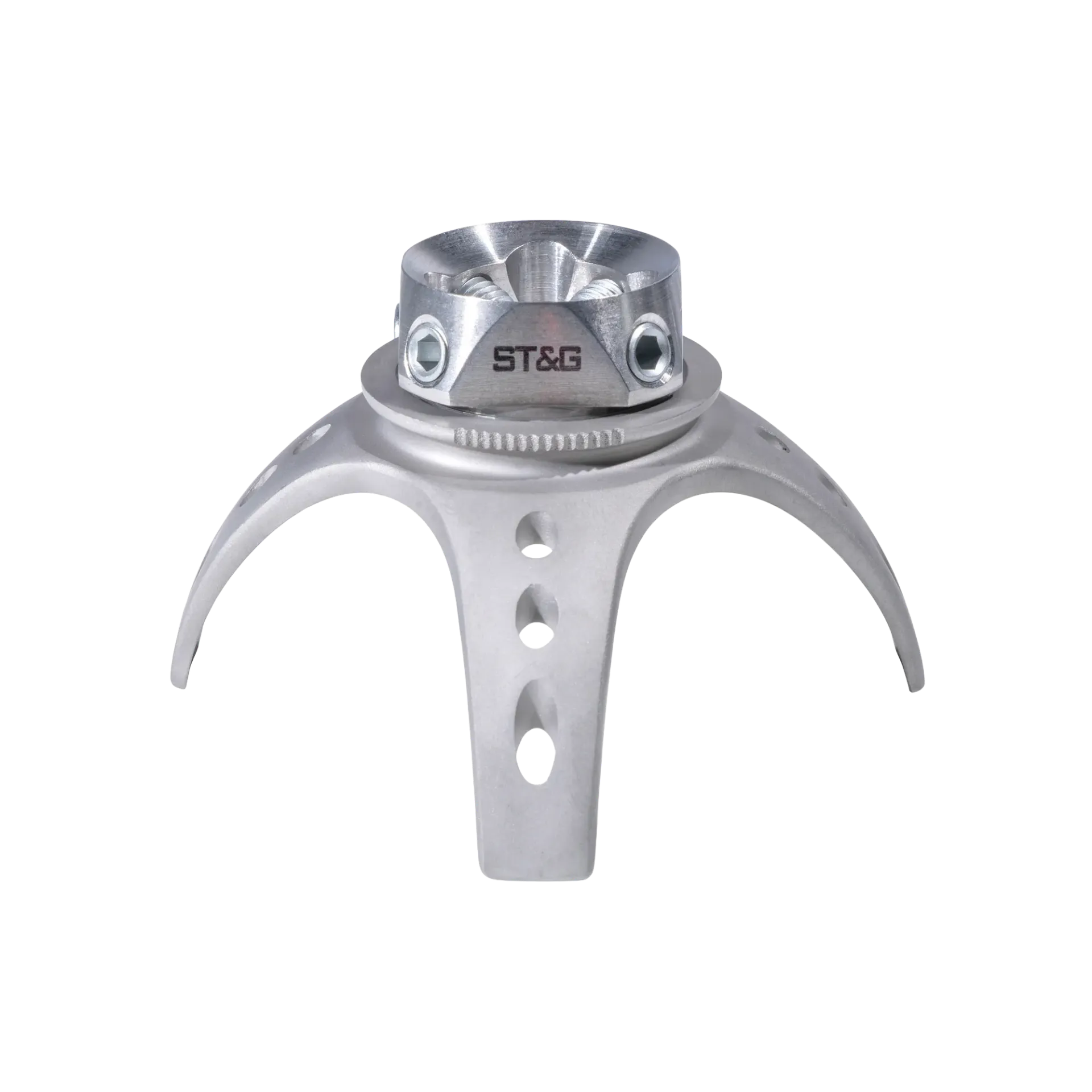 [1253S] SS 3 Prong Base with SS Rotating Receiver (1221S & 1216S)