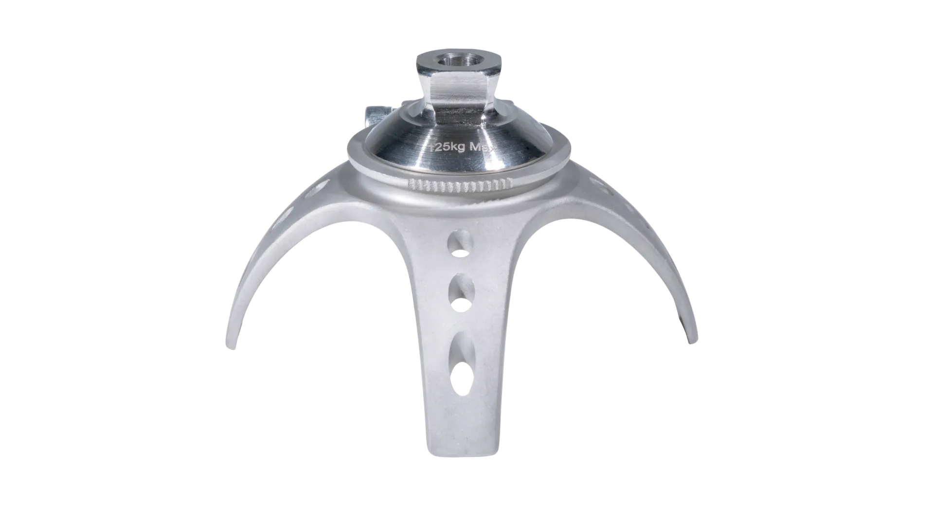 SS 3 Prong Rotating Base with Ti Rotating Pyramid (1221S & 1225T)
