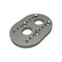 4 Hole Offset Plate
