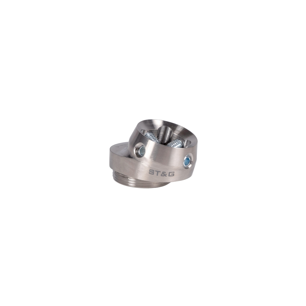[1713T] 15 Degree Angled Offset Rotating Receiver, Ti