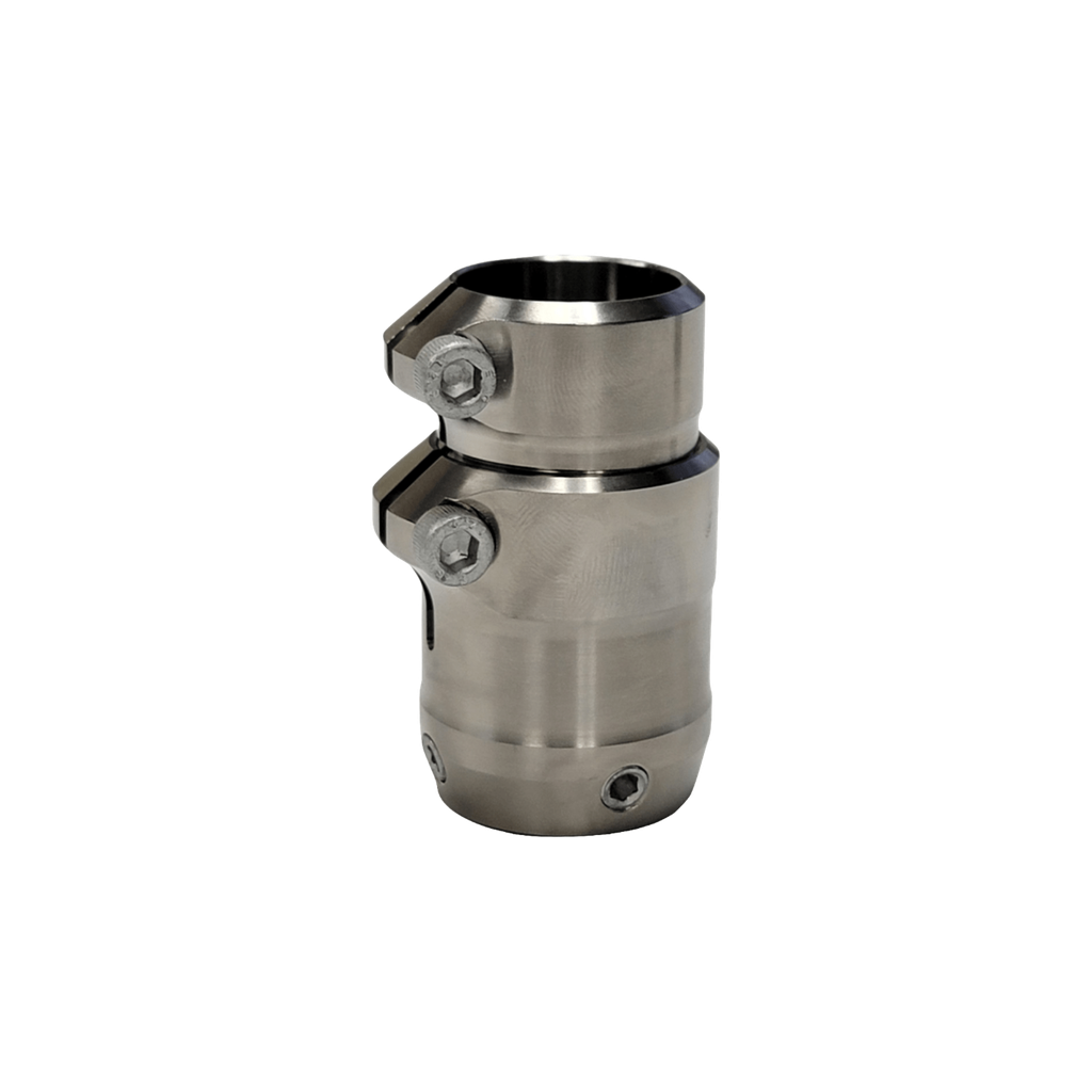 [1753T] Adjustable Height Tube Clamp, Heavy Duty, Ti