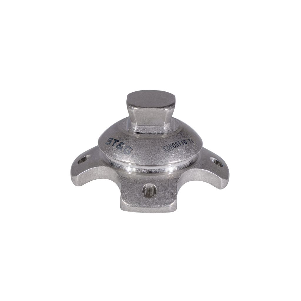 [3230T] Heavy Duty 4 Ear Connector, Pyramid for 375lbs, Ti