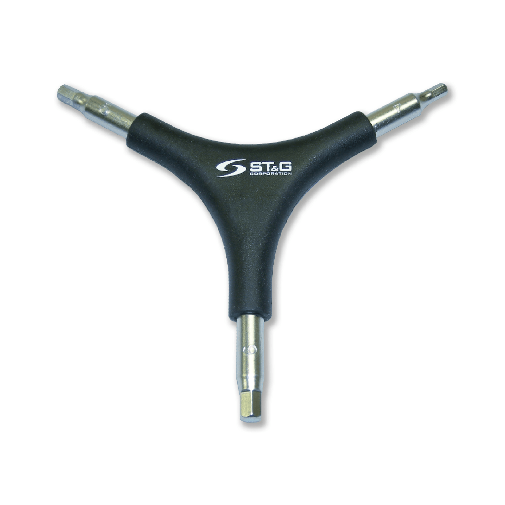 [Tri-Head Hex Wrench] Tri Allen Wrench (3-Way Head)