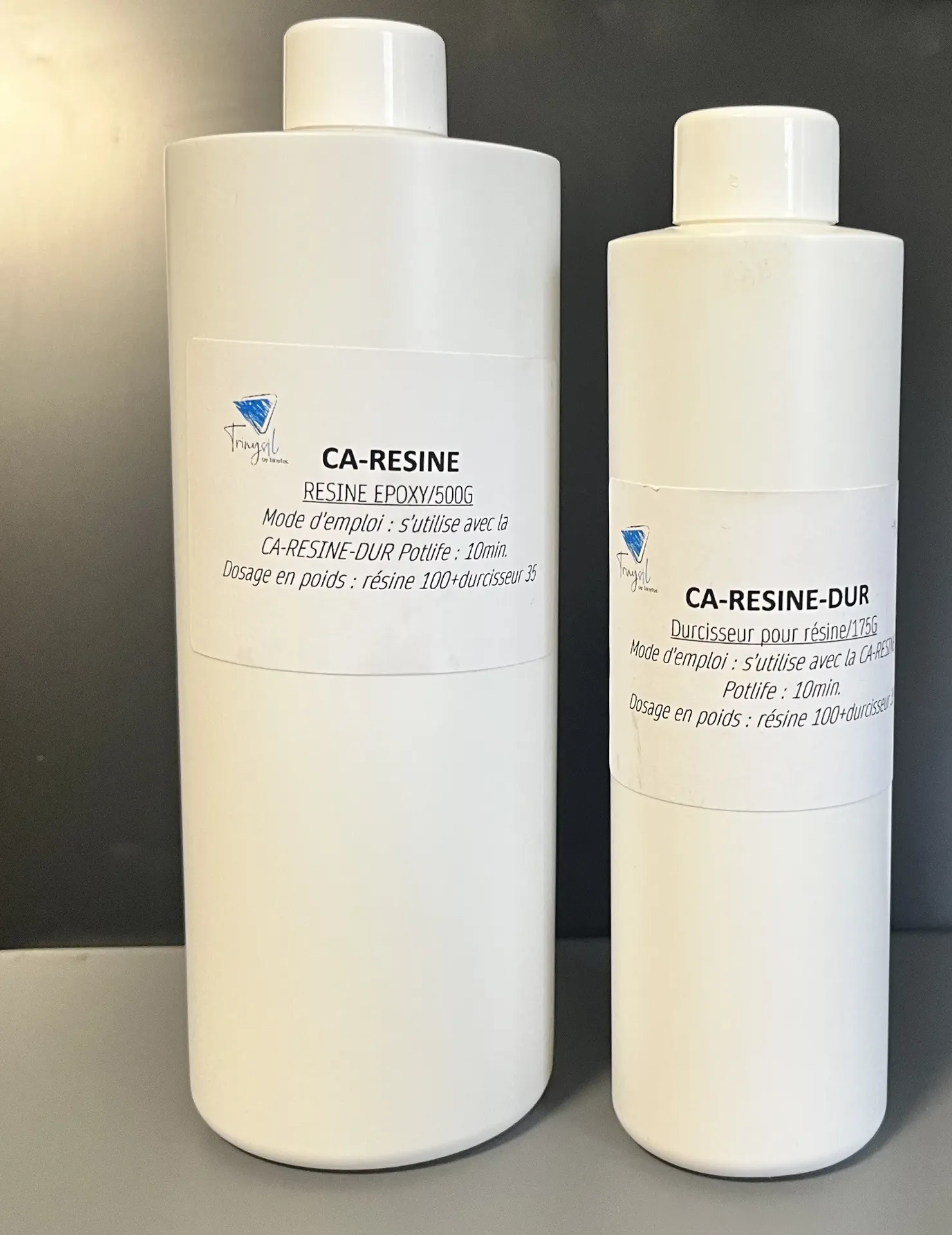 [D-CA-KITRESINE-500] Epoxy kit 500g Resin, 175g hardener