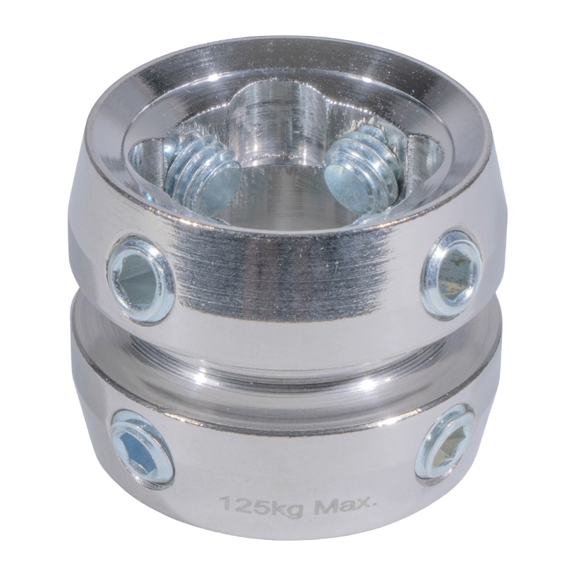 Double Ended Adapter, 32mm, Al
