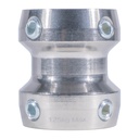 Double Ended Adapter, 45mm, Al