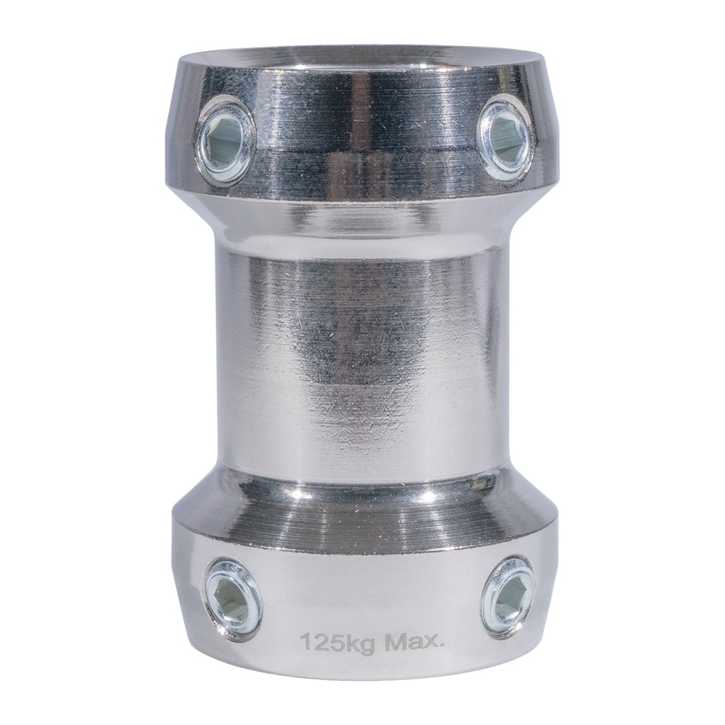 [1203A] Double Ended Adapter, 60mm, Al