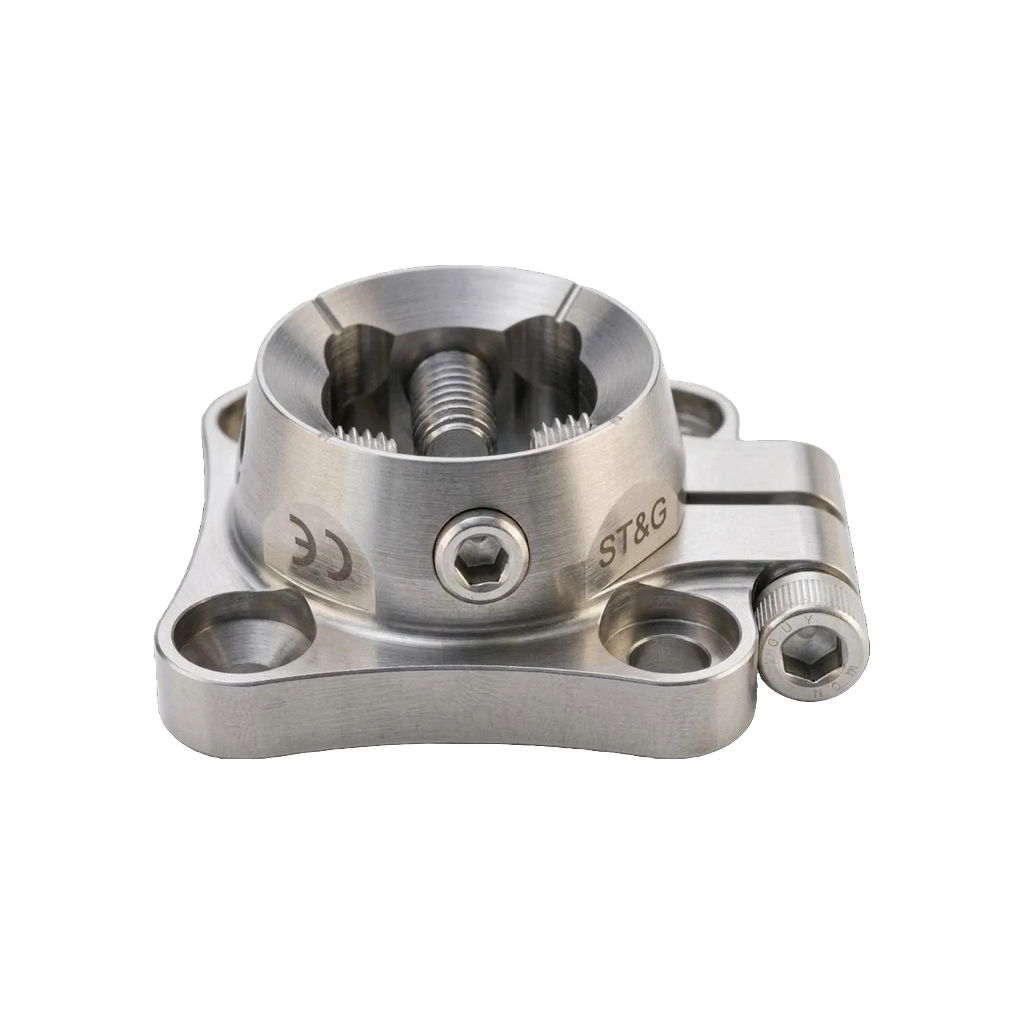 [1258] Ti 4 Hole Rotating Base with Ti Rotating Receiver (1214T & 1216T)
