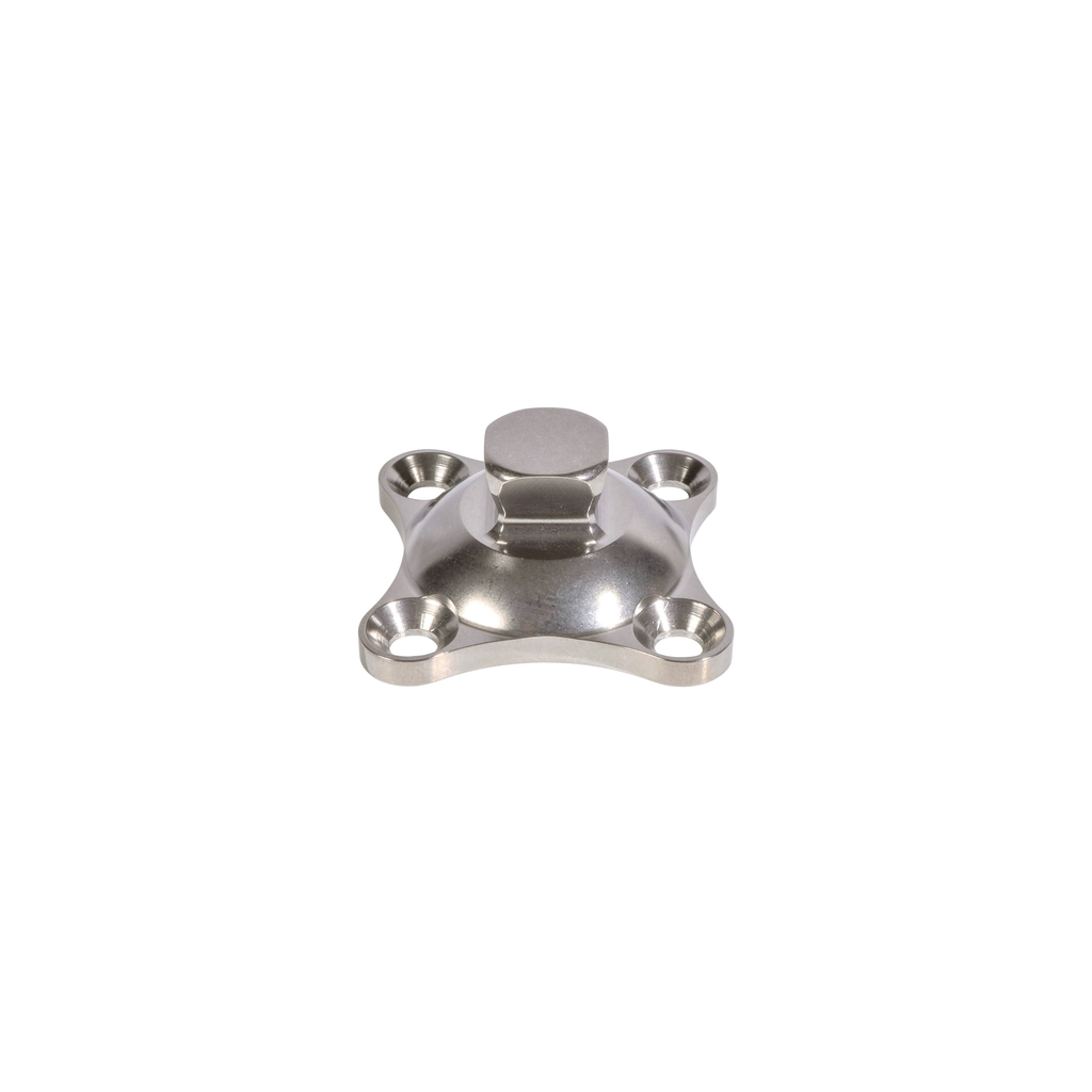 4 Hole Connector without Pyramid Hole, Ti