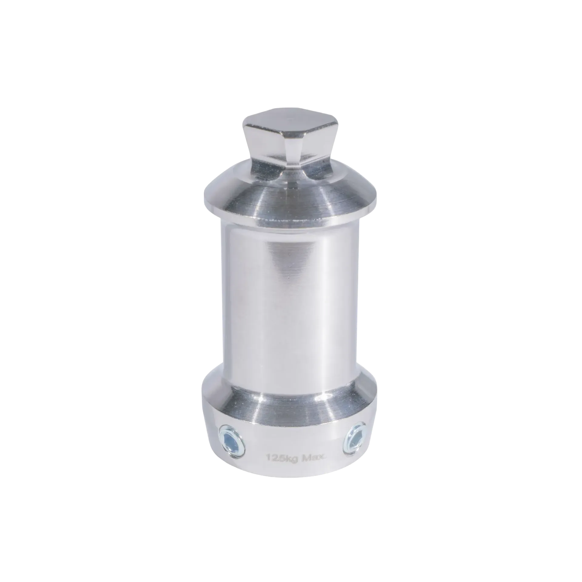 Double Ended Adapter with Pyramid, 75mm, SS