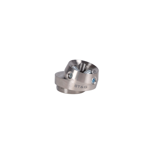 15 Degree Angled Offset Rotating Receiver, Ti
