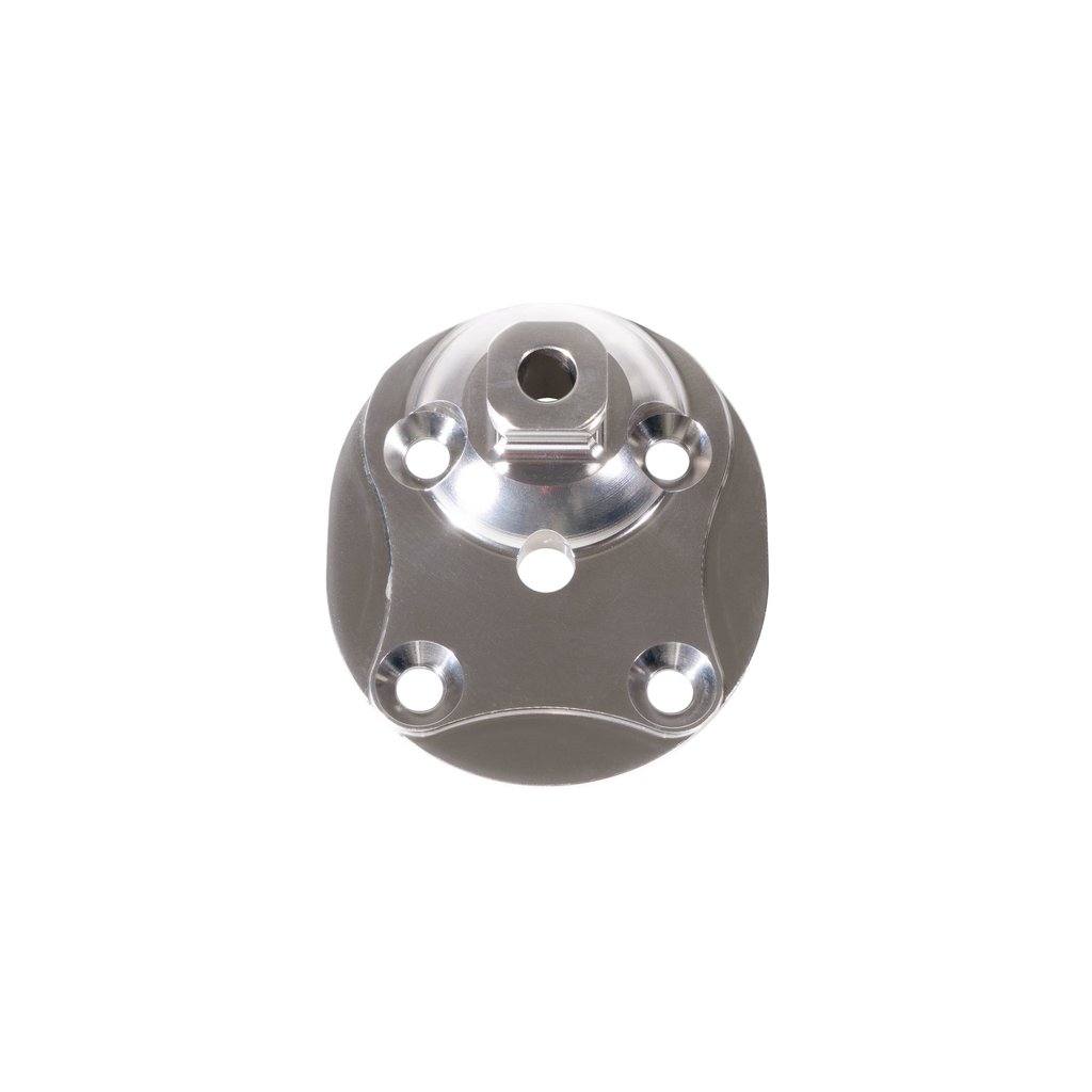 Extreme Linear Offset 4 Hole Pyramid w/Round Base, Ti