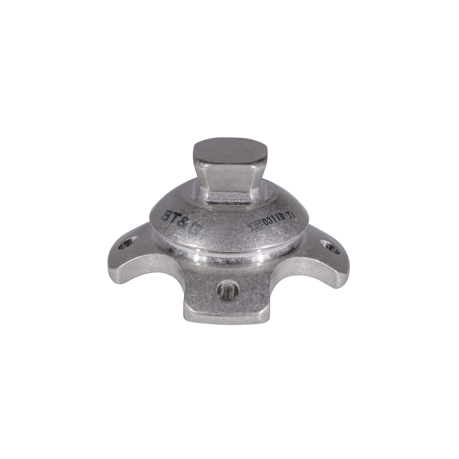 Heavy Duty 4 Ear Connector, Pyramid for 375lbs, Ti
