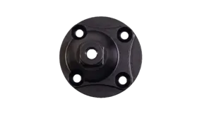 Black Linear Offset 4 Hole Pyramid w/Round Base, Ti